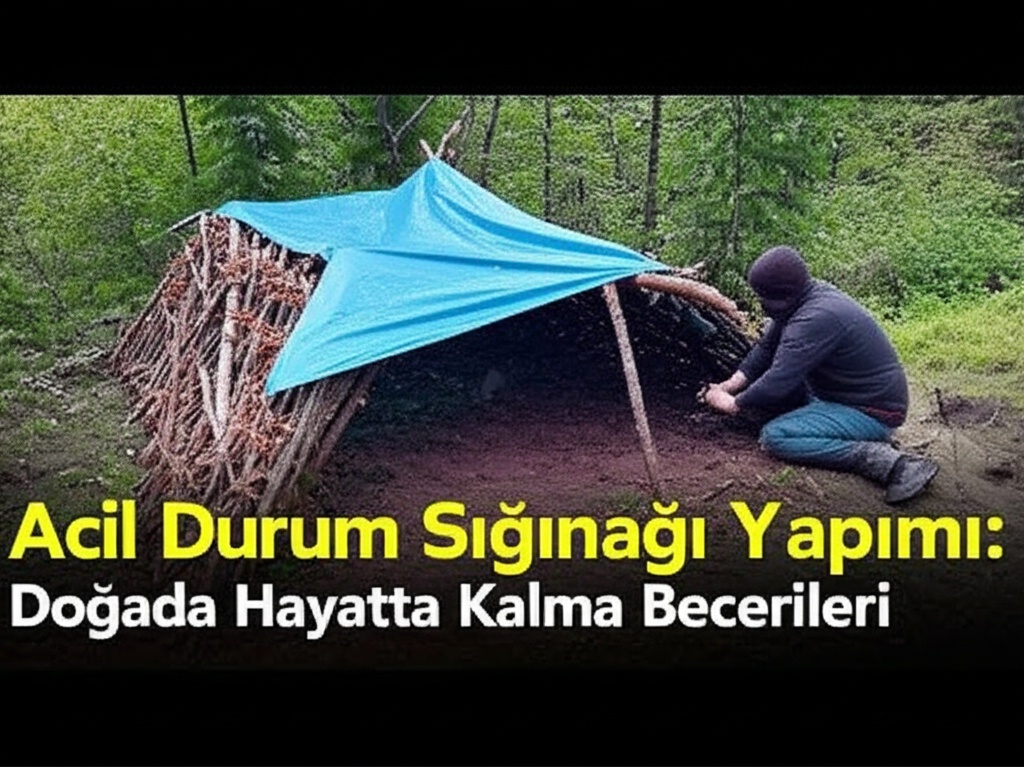 Acil Durum Sığınağı Yapımı: Doğada Hayatta Kalma Becerileri