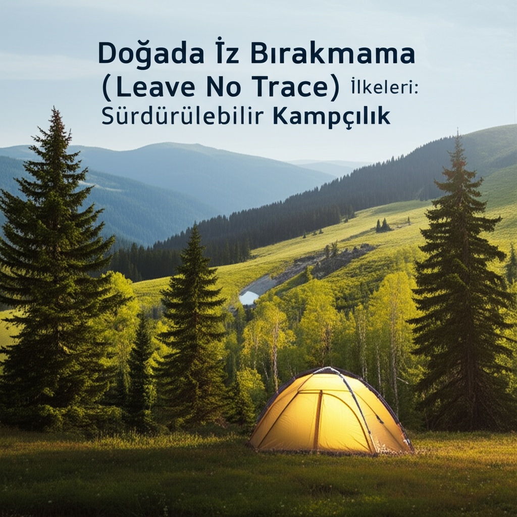 Doğada İz Bırakmama (Leave No Trace) İlkeleri: Sürdürülebilir Kampçılık