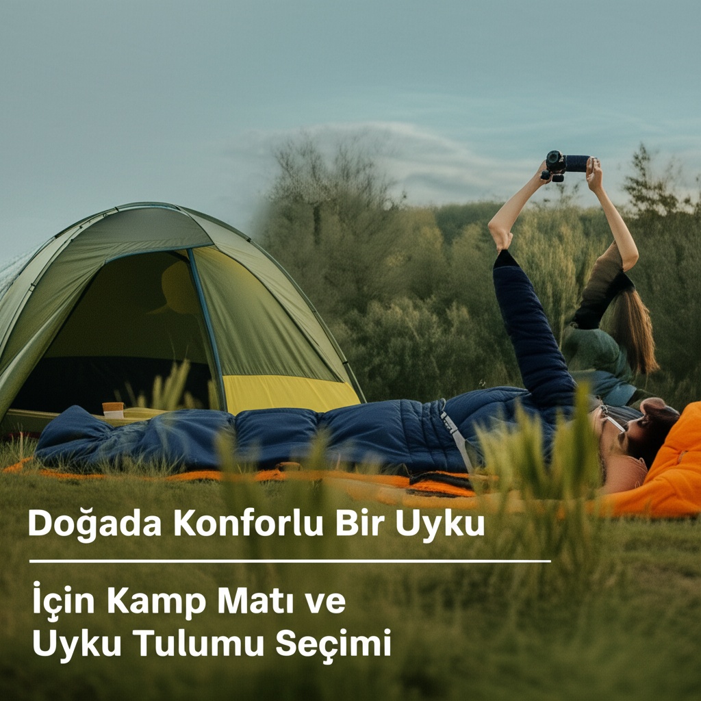 Doğada Konforlu Bir Uyku İçin Kamp Matı ve Uyku Tulumu Seçimi
