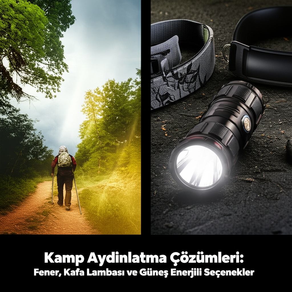 Kamp Aydınlatma Çözümleri: Fener, Kafa Lambası ve Güneş Enerjili Seçenekler
