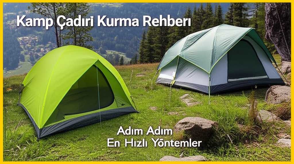 Kamp Çadırı Kurma Rehberi: Adım Adım En Hızlı Yöntemler