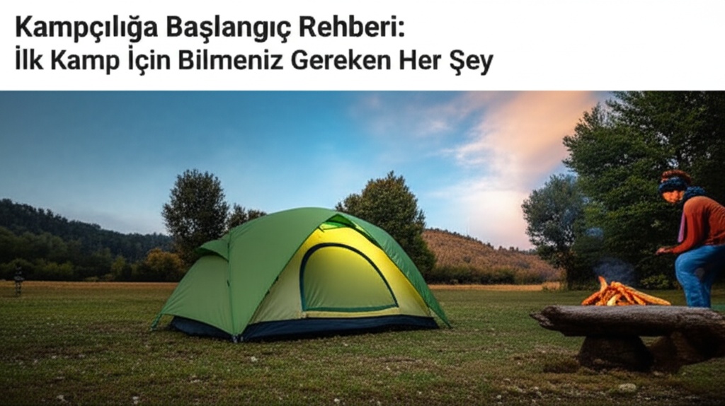 Kampçılığa Başlangıç Rehberi: İlk Kamp İçin Bilmeniz Gereken Her Şey