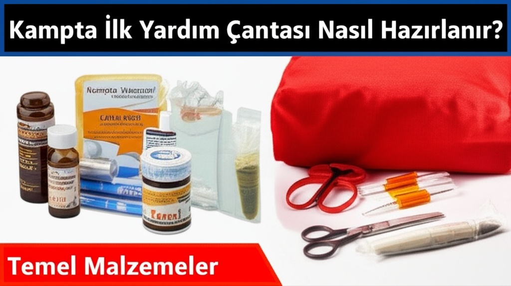Kampta İlk Yardım Çantası Nasıl Hazırlanır? Temel Malzemeler