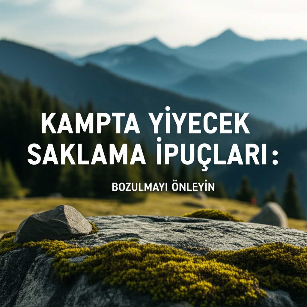 Kampta Yiyecek Saklama İpuçları: Bozulmayı Önleyin