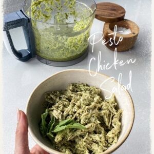 Pesto Soslu Tavuk Salatası: Lezzetli ve Pratik Bir Yaz Klasiği