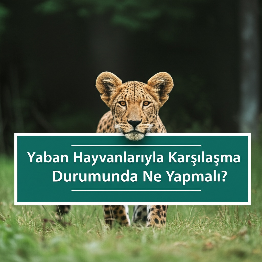 Yaban Hayvanlarıyla Karşılaşma Durumunda Ne Yapmalı?